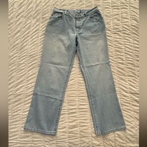 Size 10 High Rise Duck Head Denim Jeans